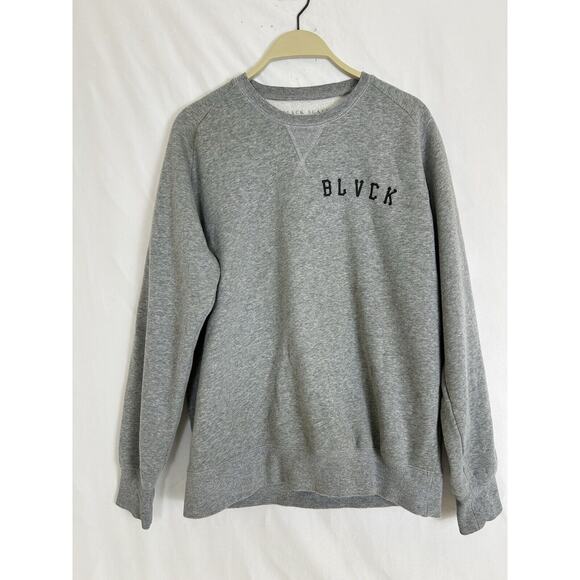 Black Scale Other - Black Scale Pullover Sweatshirt Crewneck Logo Men's Size Medium Gray Skater